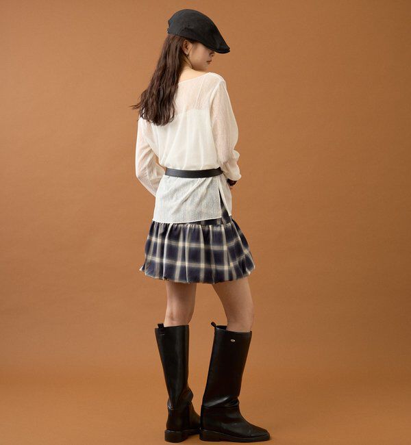  「切り替えバルーンスカート」|スカート|