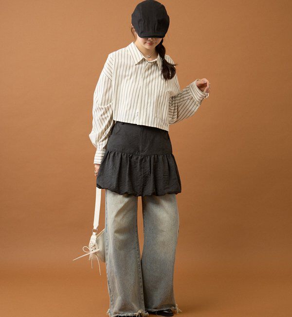  「切り替えバルーンスカート」|スカート|
