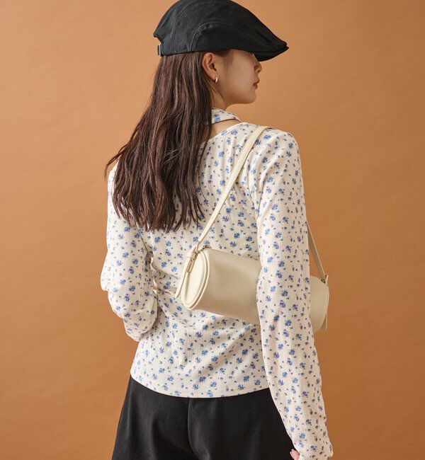  「花柄ホルターロングＴシャツ」|Tシャツ・カットソー|