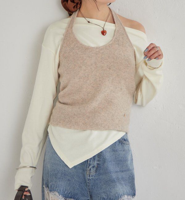  「ホルタービスチェSETロンT」|Tシャツ・カットソー|