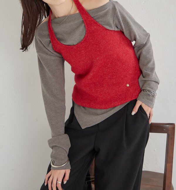  「ホルタービスチェSETロンT」|Tシャツ・カットソー|