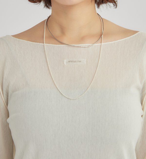  「2wayシアーロンT」|Tシャツ・カットソー|