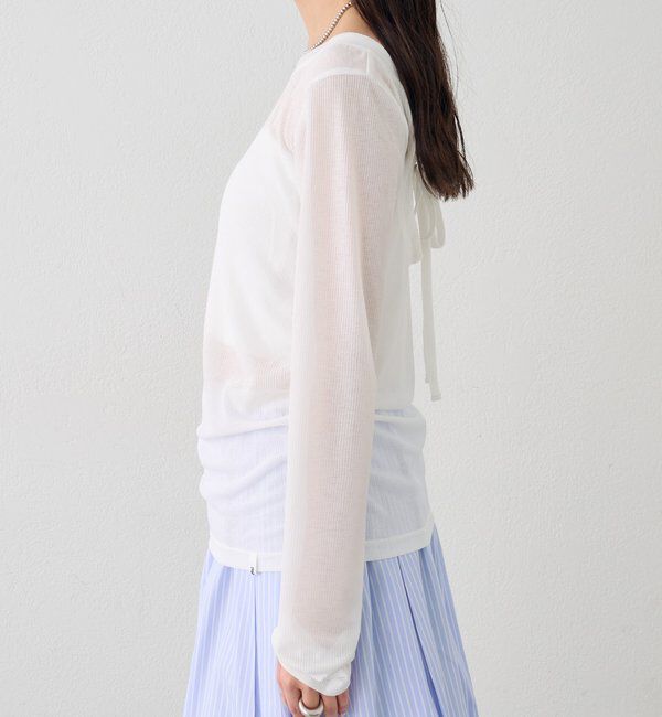  「バックシャンロングTシャツ」|Tシャツ・カットソー|