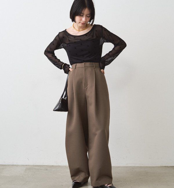  「バレルレッグパンツ」|チノ|