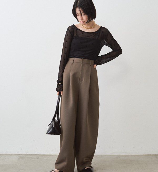  「バレルレッグパンツ」|チノ|