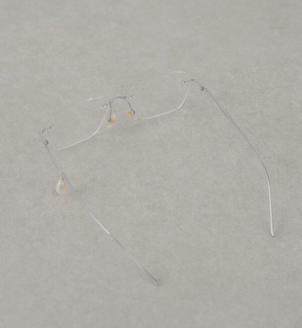  「カスタムパール付フレームレスレンズ」|サングラス|