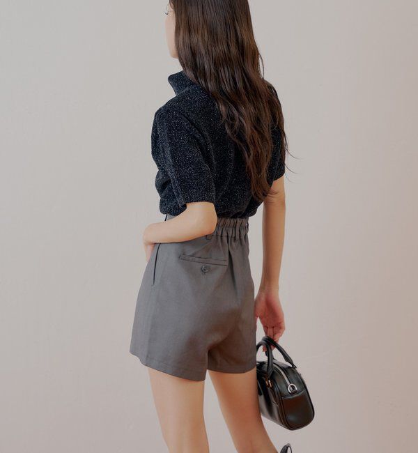 「バックネームショートパンツ」|チノ|