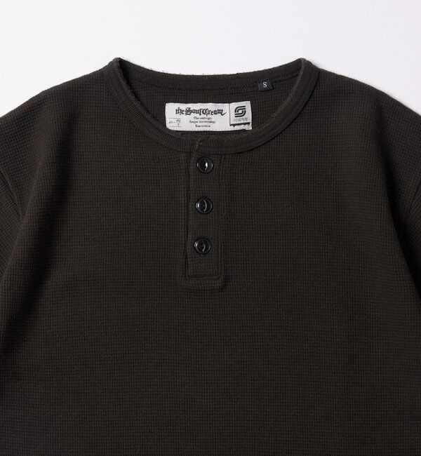  「【WEB限定サイズあり】SourcreamワッフルヘンリーS/STEE」|Tシャツ・カットソー|