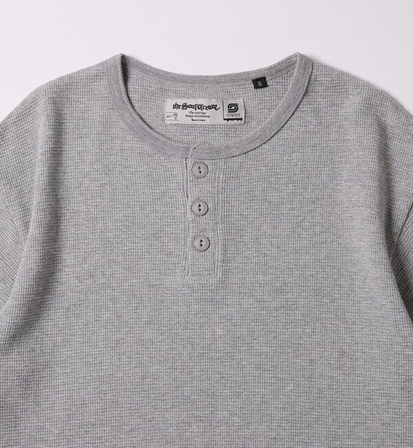  「【WEB限定サイズあり】SourcreamワッフルヘンリーS/STEE」|Tシャツ・カットソー|