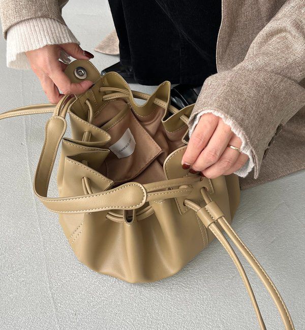  「【CAPRICIEUX LE'MAGE&times;nanacoコラボ】ダンプリンバッグ」|トートバッグ|