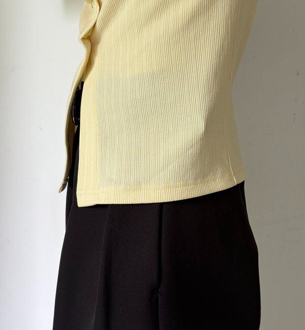  「【一癖可愛い】フロントタックフリルT」|Tシャツ・カットソー|