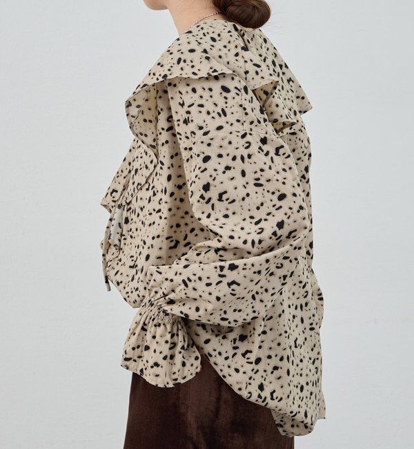  「フリルカラーブラウス」|シャツ・ブラウス|