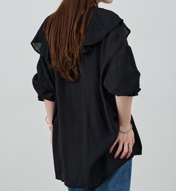  「フリルカラーブラウス」|シャツ・ブラウス|