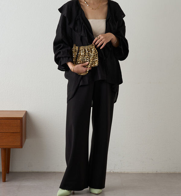  「フリルカラーブラウス」|シャツ・ブラウス|