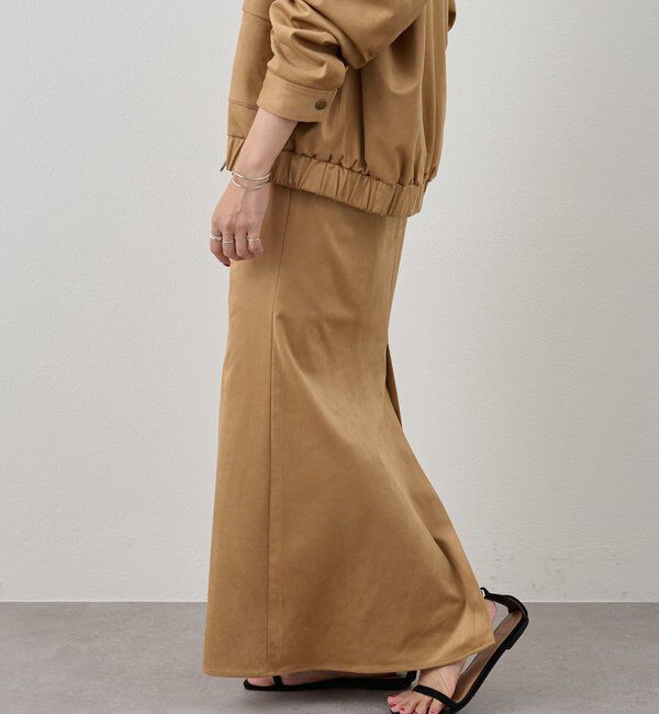  「フェイクスウェードスカート」|スカート|