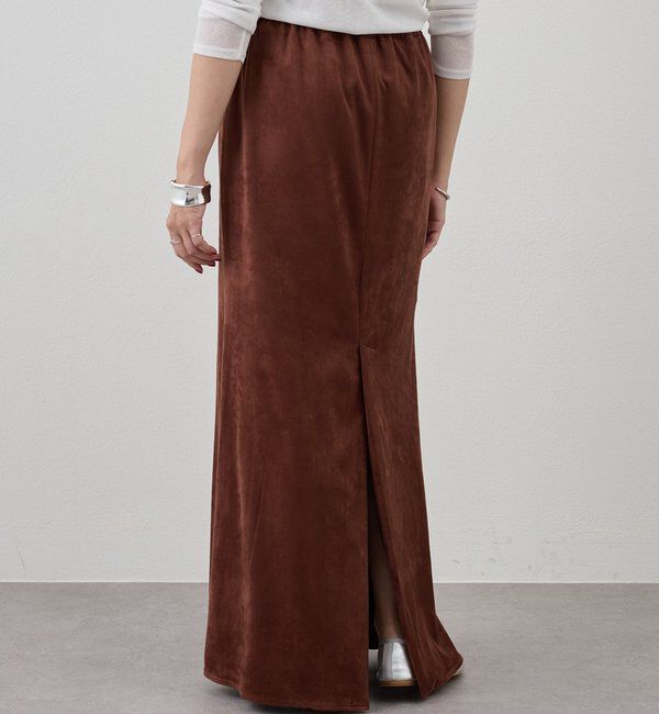  「フェイクスウェードスカート」|スカート|