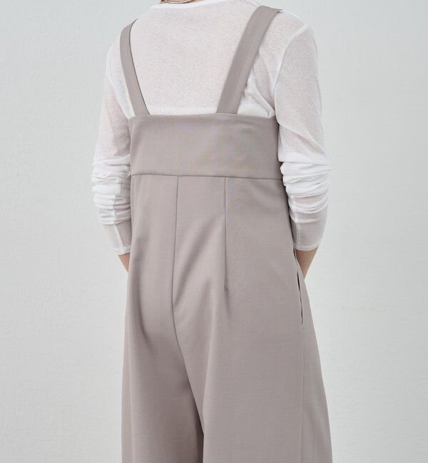  「ハイウエストサロペット」|オールインワン|