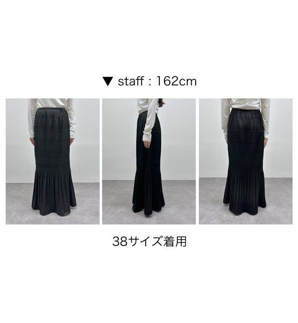  「プリーツマキシスカート」|スカート|