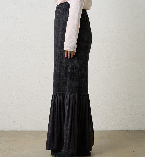  「プリーツマキシスカート」|スカート|