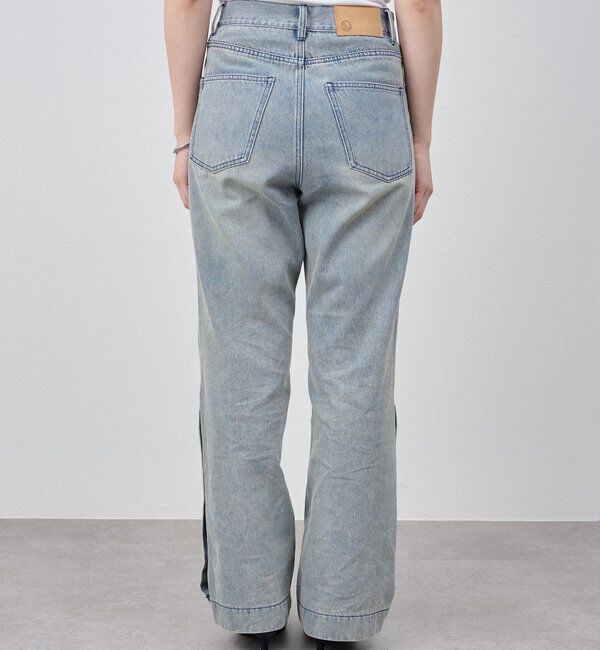  「サイドボタンデニム」|デニム|