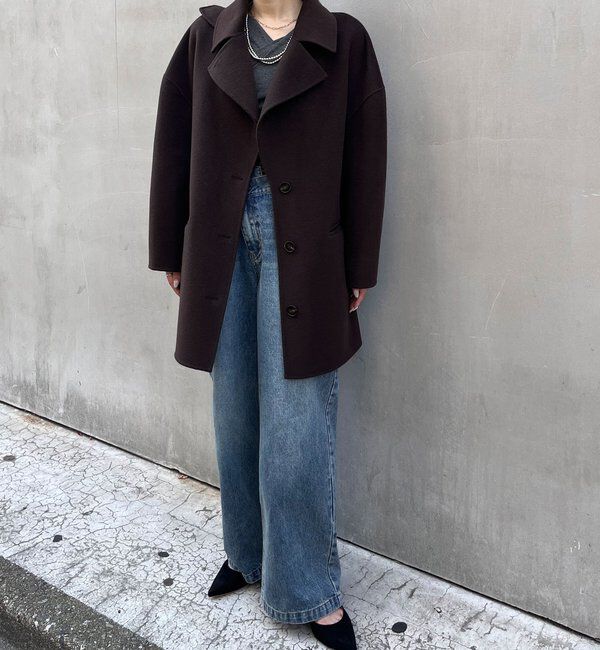  「ビッグカラーリバーミディコート」|その他|