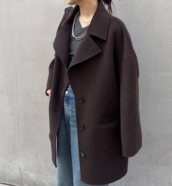  「ビッグカラーリバーミディコート」|その他|