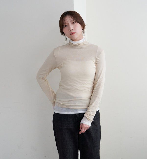  「シアータートルプルオーバー」|ニット・セーター|