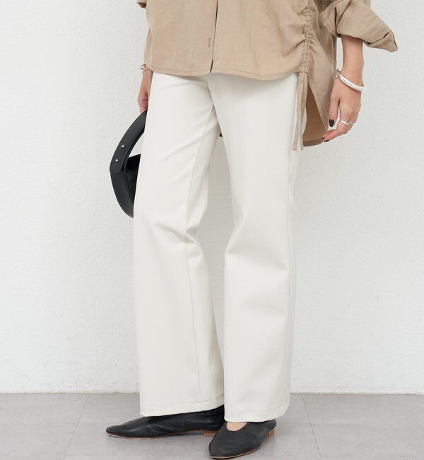  「スリムジャージーパンツ」|チノ|