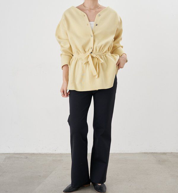  「スリムジャージーパンツ」|チノ|