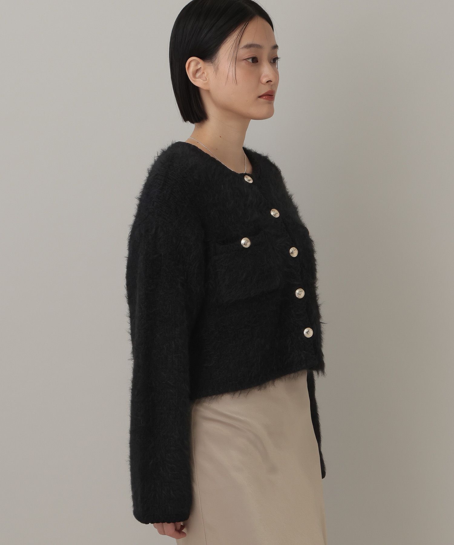 A part by 「アルパカファーハイショクカーディガン」|ニット・セーター|