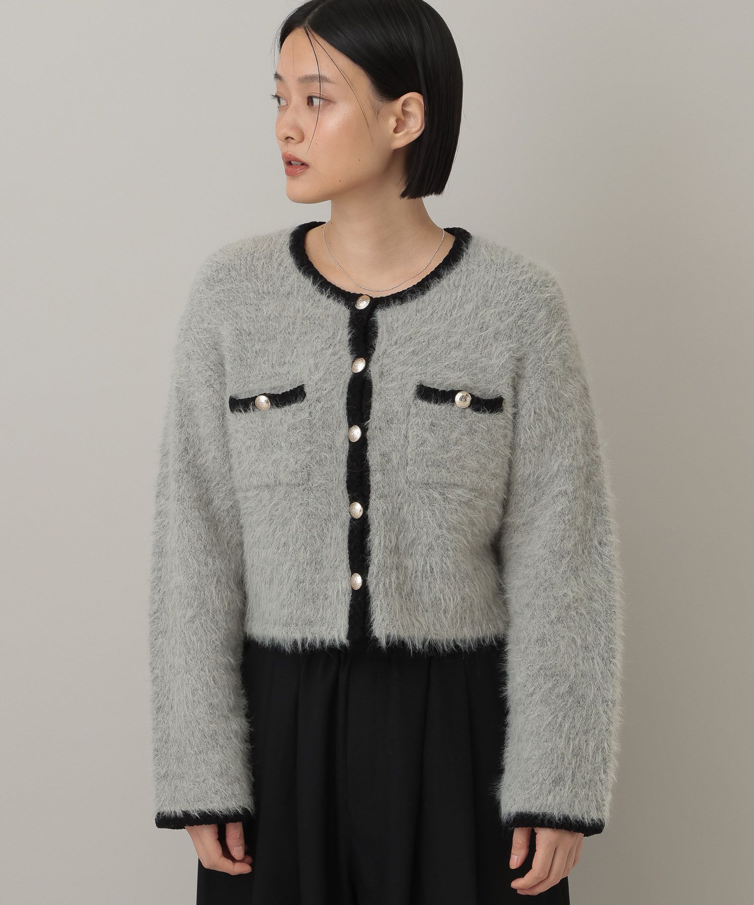 A part by 「アルパカファーハイショクカーディガン」|ニット・セーター|