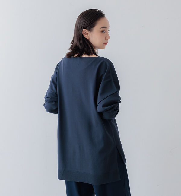 collex「ストレッチドロップショルダープルオーバー」|ニット・セーター|