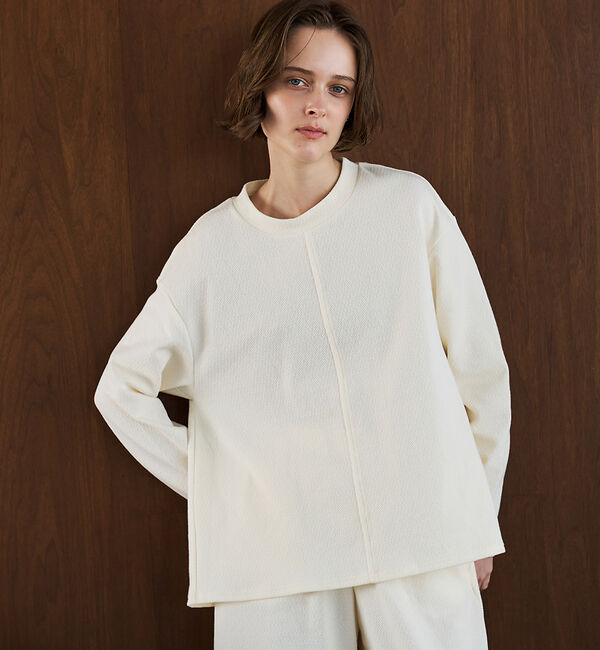 collex「【セットアップ対応】ジャガートカッドフレアプルオーバー」|Tシャツ・カットソー|オフホワイト