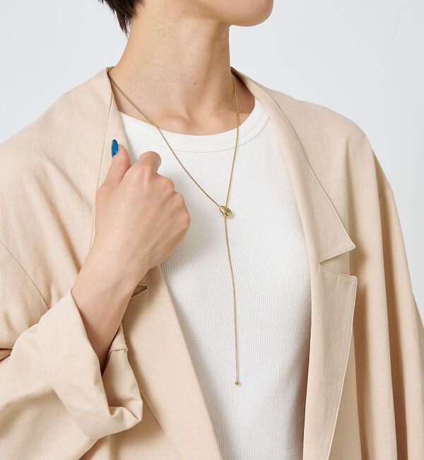 collex「【dignif】【金属アレルギー対応】スライドY字ネックレス」|ネックレス|