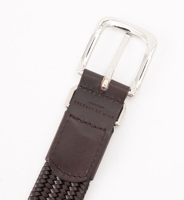 ABAHOUSE「レザー メッシュ ベルト」|ベルト|