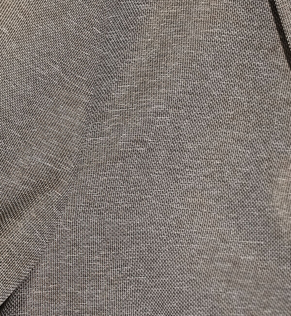 ABAHOUSE「【セットアップ対応/FLEX JACKET】TOP調 カラミ メッシュ ナチュラ」|テーラードジャケット|