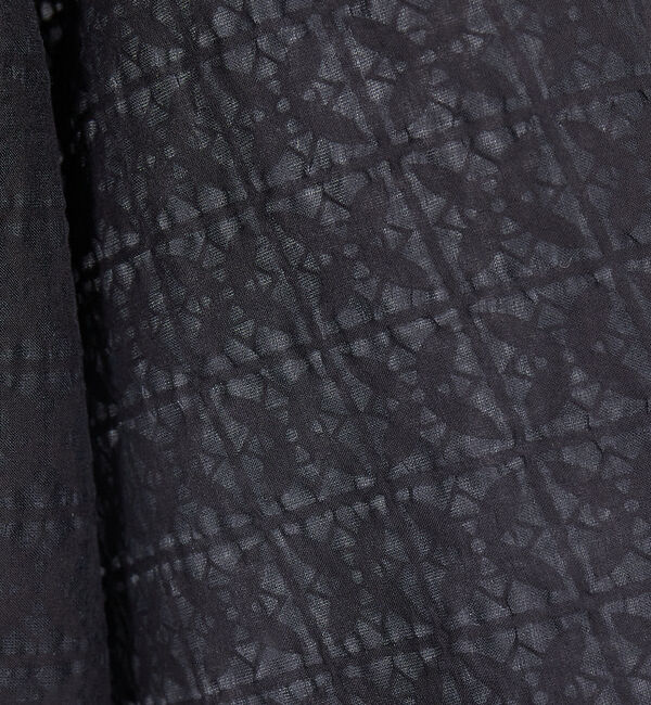 ABAHOUSE「【シアージャガード】ボックスシルエット 半袖シャツ / ハーフスリーブ シアーシ」|シャツ・ブラウス|