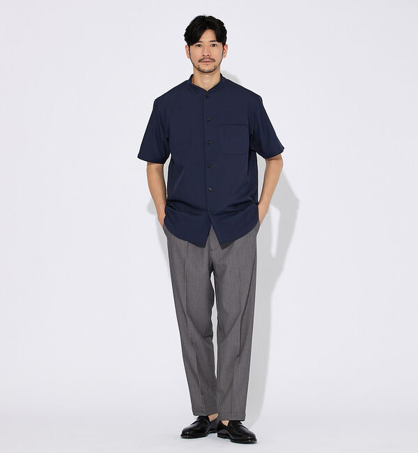 ABAHOUSE「【ストライプ】ワイド テーパードパンツ」|その他|