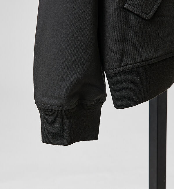 ABAHOUSE「シックシャンブレー リブブルゾン / MA-1」|ブルゾン・スタジャン|