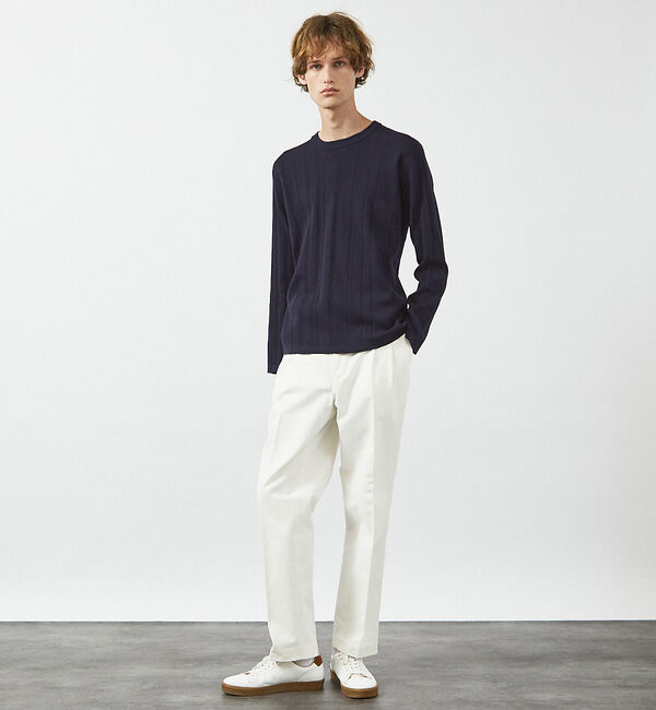 ABAHOUSE「２タック コットントラウザーズ / ワイドパンツ」|その他|