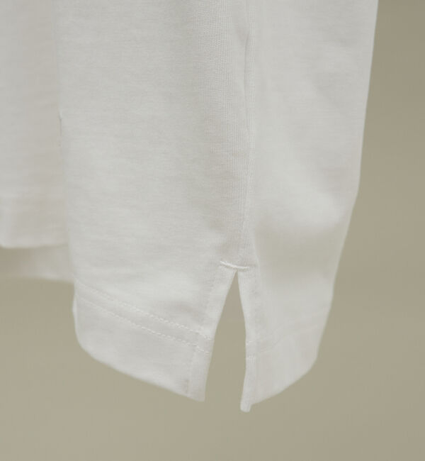 ABAHOUSE「ワンポイント刺繍　クルーネック長袖Tシャツ」|Tシャツ・カットソー|