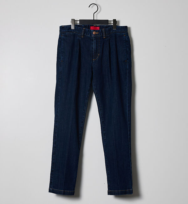 ABAHOUSE「【RED CARD TOKYO】Slack / デニムスラックス」|デニム|インディゴ