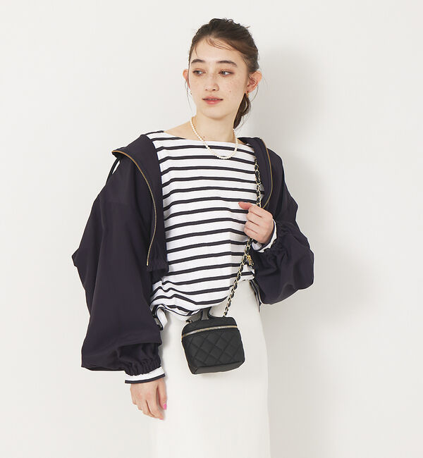 Rouge vif「フーディーブルゾン」|ブルゾン・スタジャン|