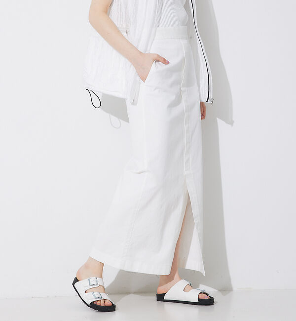 Rouge vif「ストレッチチノタイトスカート」|スカート|