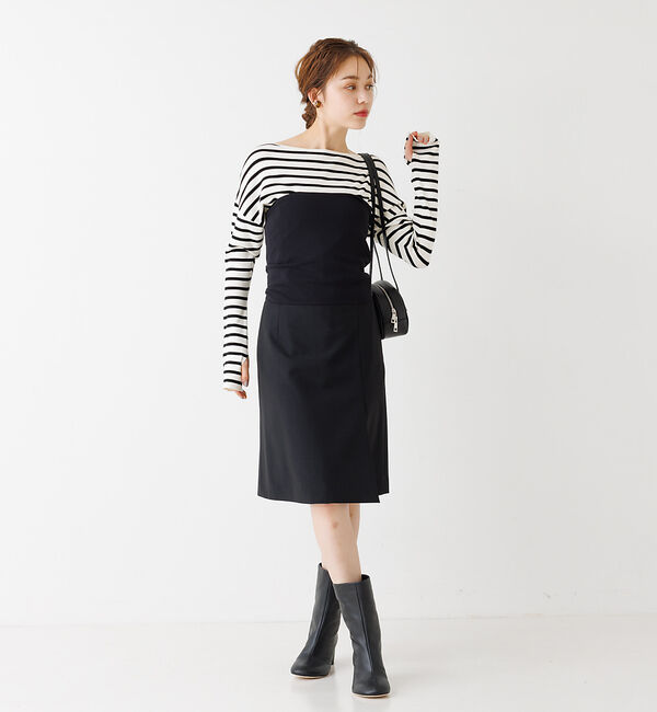 Rouge vif「【セットアップ対応】   ビスチェミニワンピース」|ワンピース|