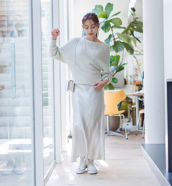 Rouge vif「ツイストニットプルオーバー」|ニット・セーター|