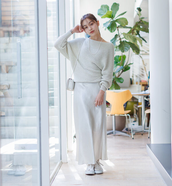 Rouge vif「ツイストニットプルオーバー」|ニット・セーター|