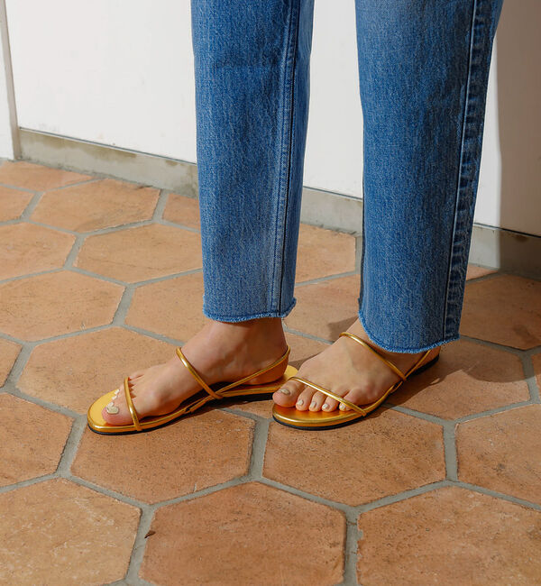 Rouge vif「【LAOCOONTE／ラオコンテ】ストラップサンダル　ALUA Century」|サンダル|