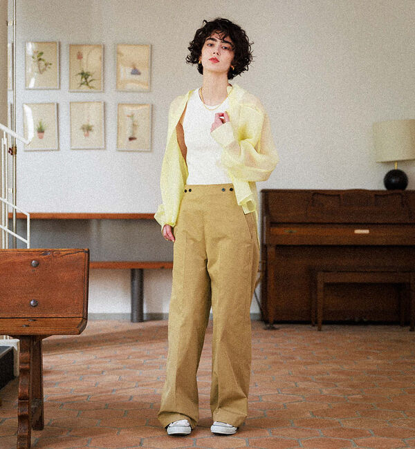 Rouge vif「サスペンダー付き2WAYワイドパンツ」|その他|