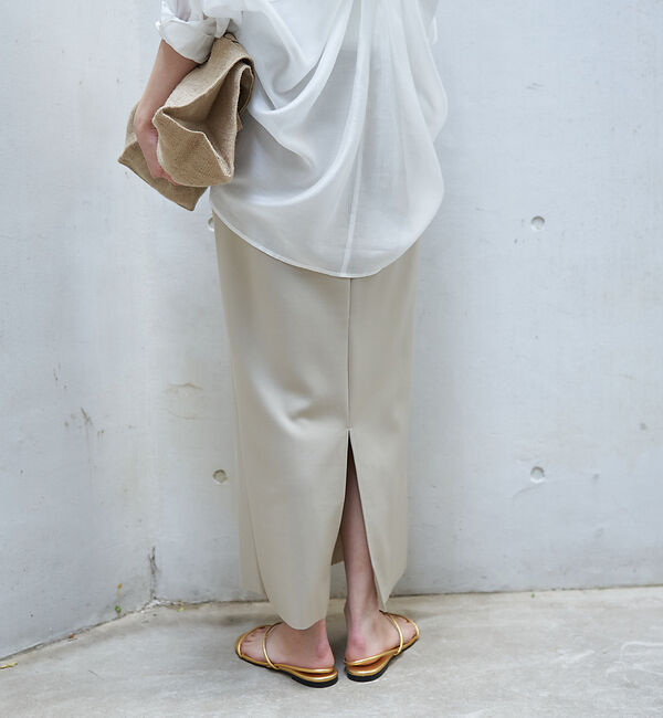 Rouge vif「【4サイズ展開】ストレッチダンボールタイトスカート」|スカート|